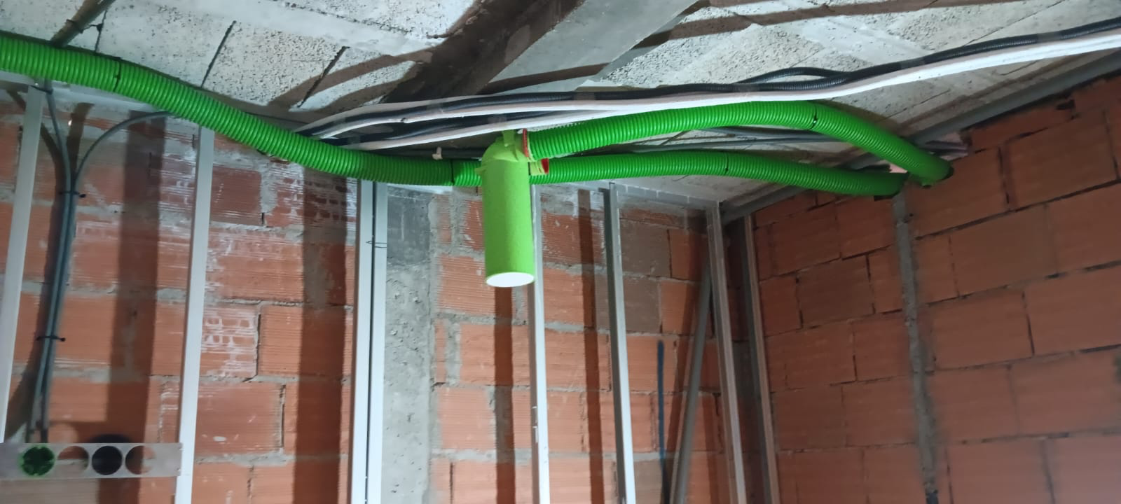 Instalação VMC — obra nova